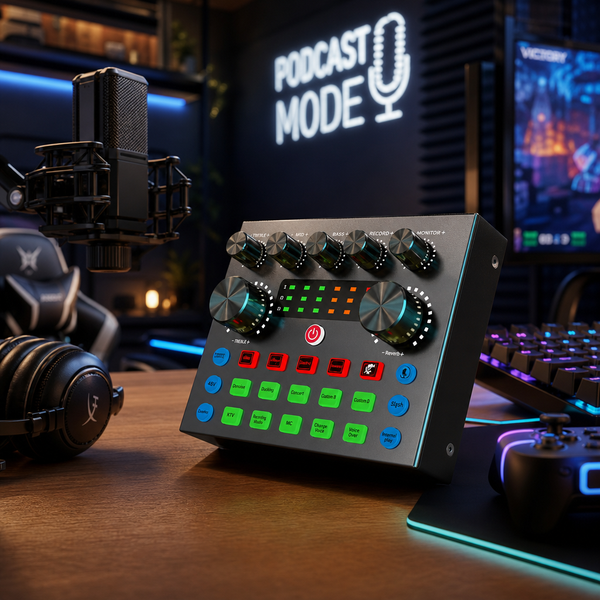V8S Live-lydkort & Mikrofon-bundle