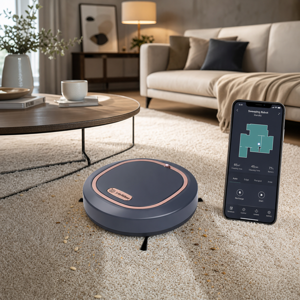 Smart Robotstøvsuger 2026 3-i-1