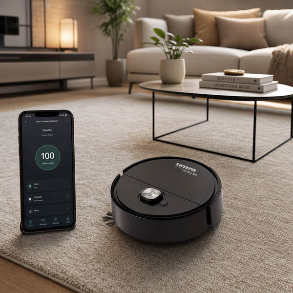 Mini Robotstøvsuger 2026 3-i-1