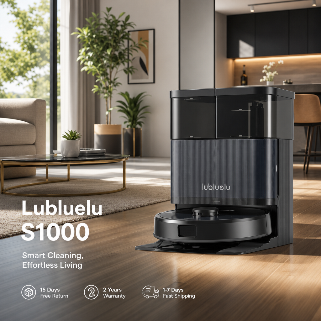Lubluelu S1000 Robotstøvsuger & Moppe