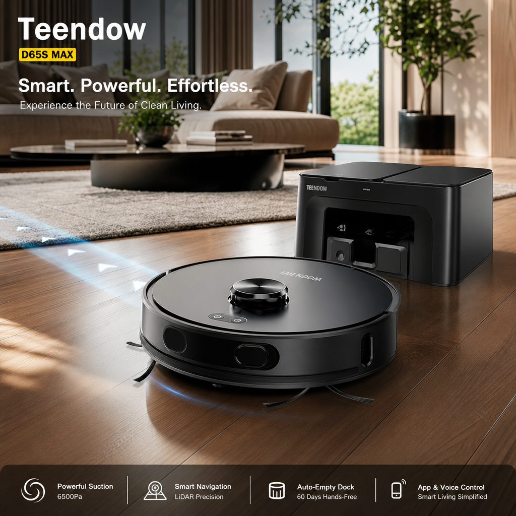 Teendow D65S MAX Robotstøvsuger