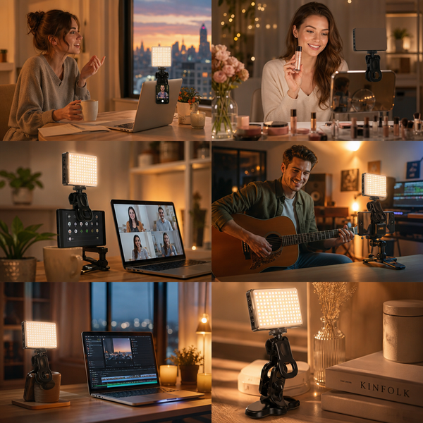 LED Selfielys Clip-on 120 LED