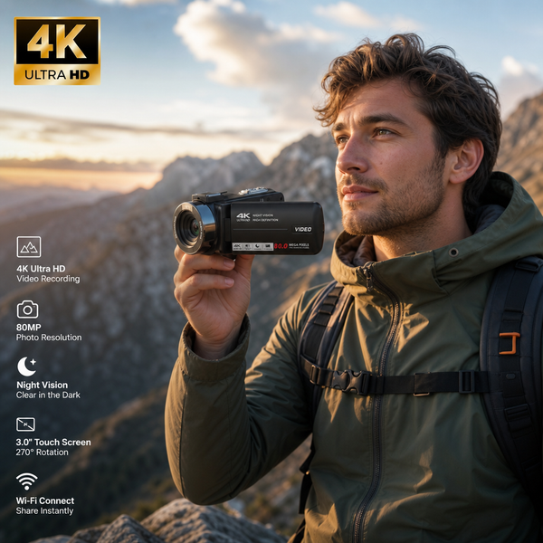 4K Videokamera 80MP