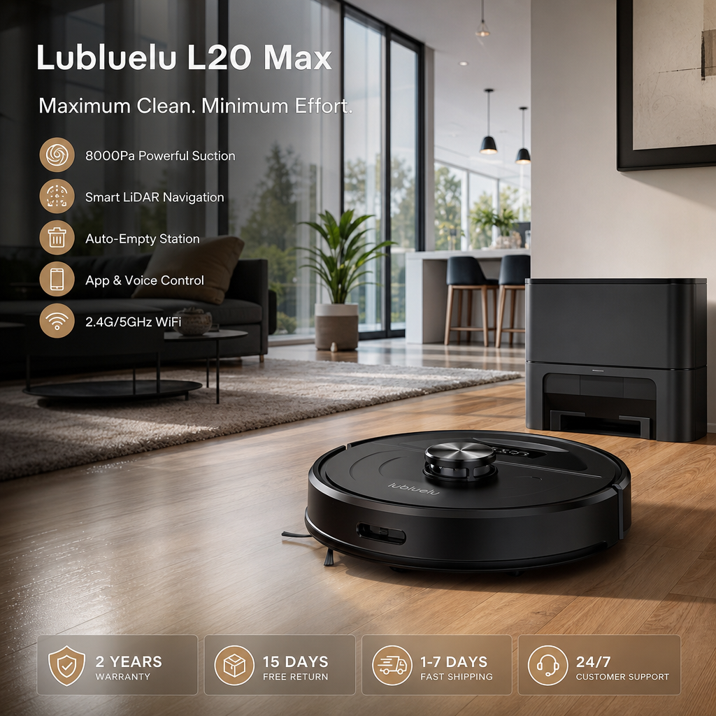 Lubluelu L20Max Robotstøvsuger